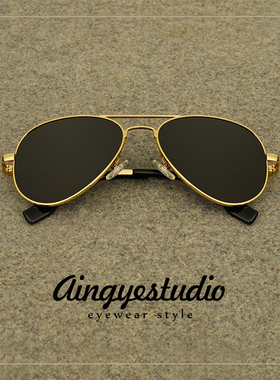 偏光墨镜男款飞行员太阳眼镜男士驾驶开车专用高清防紫外线蛤蟆镜