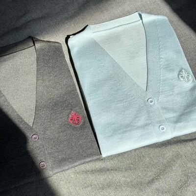 现货｜特殊的漂亮开衫｜原创JK毛衣日系刺绣长袖针织衫秋冬校供感