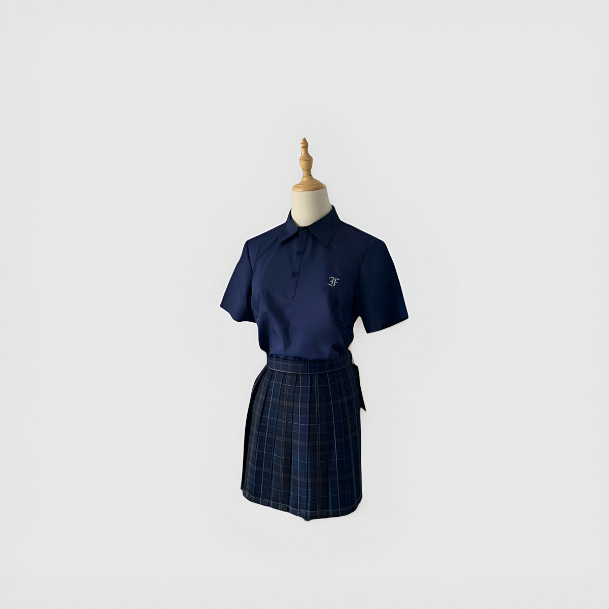 预约 | 小凉快 | JK制服Polo衫夏季校供短袖衬衫百搭 女装/女士精品 学生校服 原图主图