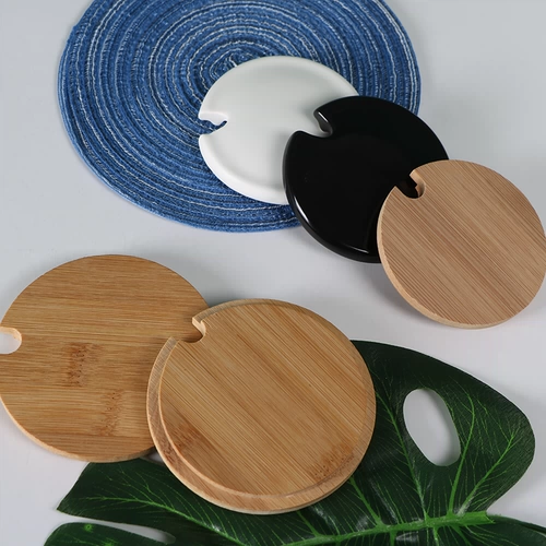 Керамическая универсальная крышка для стакана, аксессуары, чайная чашка со стаканом