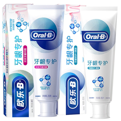 欧乐B清新口气男女通用薄荷牙膏