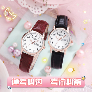 手表女款 学生女轻奢小众女士女生初高中高中生初中生女孩简约气质