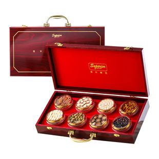 年货礼盒装定制每日坚果大礼包过春节走亲戚送长辈新年送礼品置办