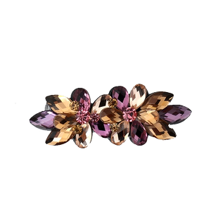 后脑勺发卡头饰头花玻璃钻小号弹簧夹 扎头发卡碎马尾扣盘发发夹