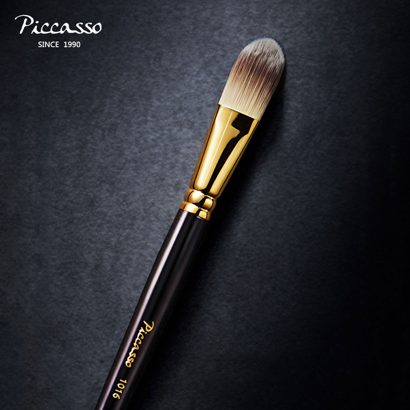 piccasso韩国人造纤维服帖粉底刷