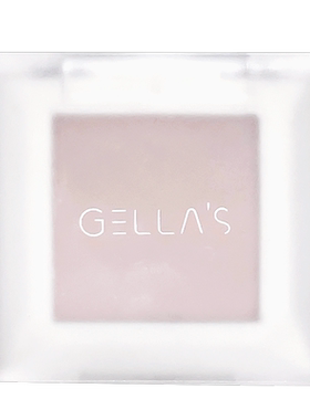拥有发光眼头gellas单色眼影