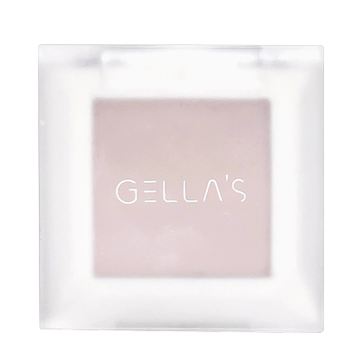 拥有发光眼头gellas单色眼影