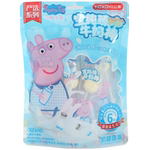 亿智小猪佩奇宝纯臻牛奶棒棒糖果儿童零食含钙添加益生元60g