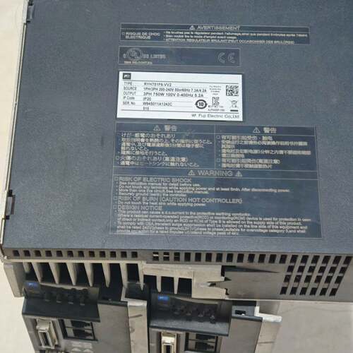 议价F6驱动器 RYH751F6-VV2 750W 成色如可维修