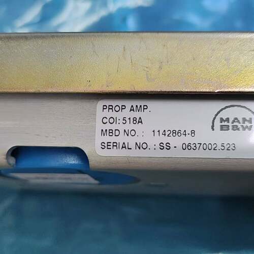 议价MAN BW PROPP AMP COI518A可维修