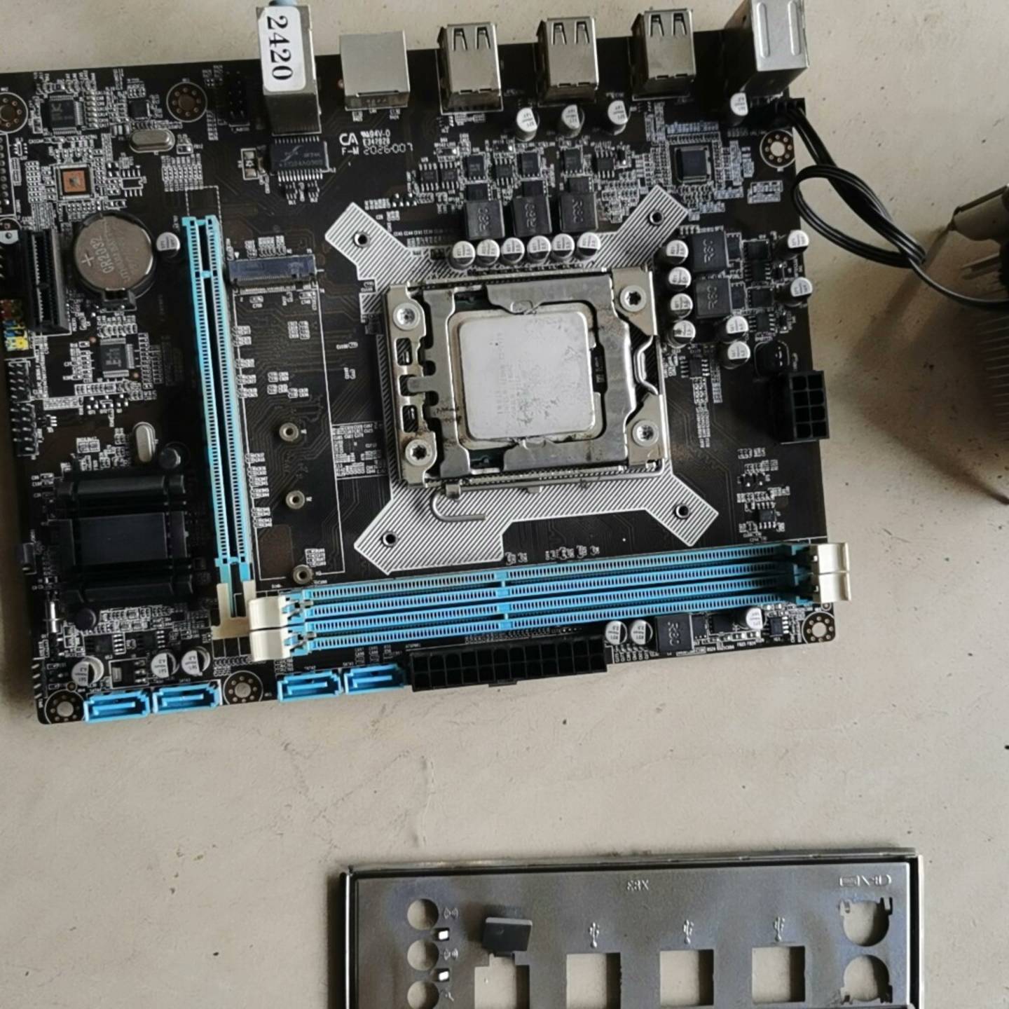 议价X79主板E5-2420至强CPU散热套装。无动无修可维修翻新图片
