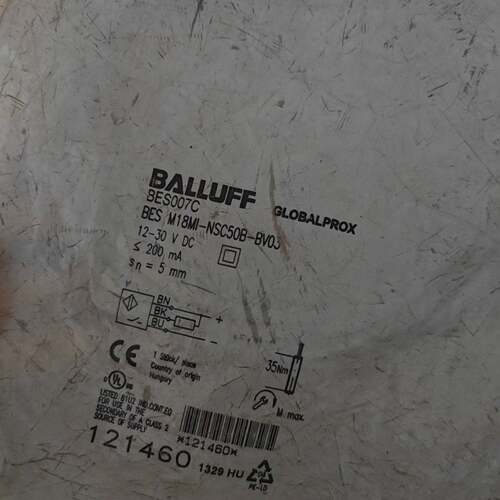 议价BALLUFFBES007C巴鲁夫电感式接近开关BE可维修翻新