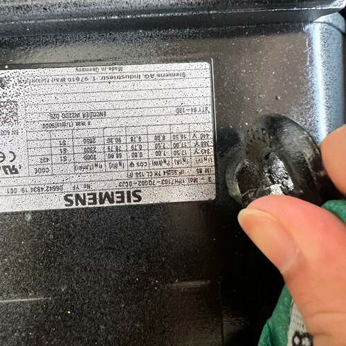 议价西门子主轴电机1ph7103 7qg02 0cj3成色如可维修翻新