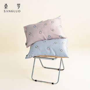 悦听丝享』桑罗深睡真丝枕套100%桑蚕丝顺发亲肤透气枕头套助睡眠