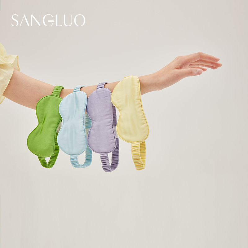 儿童真丝眼罩睡眠遮光护眼舒适