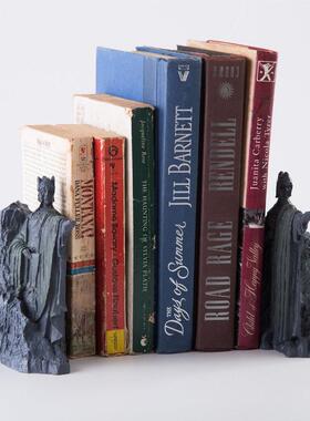 指环王魔戒霍比特人周边刚铎之门礼盒阿苟纳斯雕像摆件书档立书挡