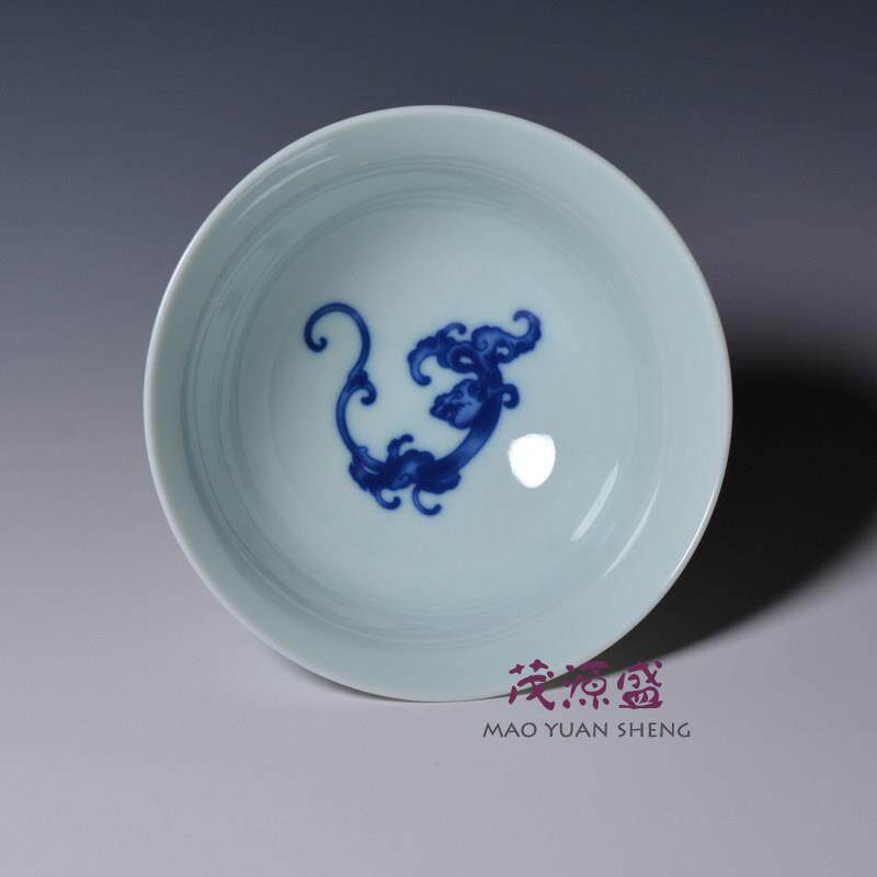 【茂源盛】台湾三希陶瓷功夫茶具钱龙响杯会唱歌的茶杯吉祥品茗杯