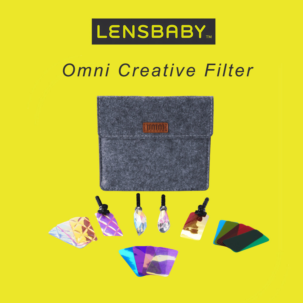 美国Lensbaby创意时尚DIY摄影棱镜前景滤镜磁吸光斑彩虹OMNI套组