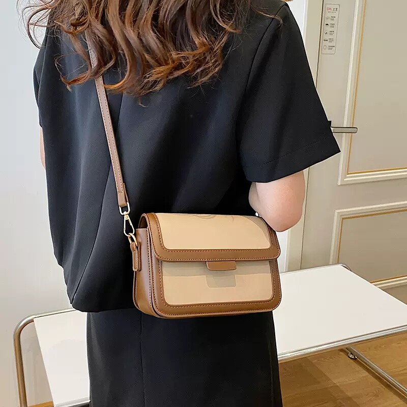 网红迷你装手机的小包包2025新款复古小方包小众设计感单肩斜挎包