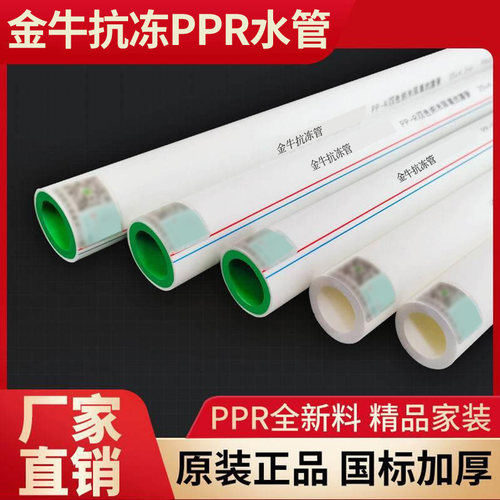 上海金牛ppr水管4分20冷热家装