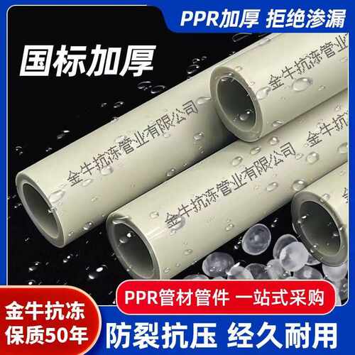 上海金牛ppr水管4分20