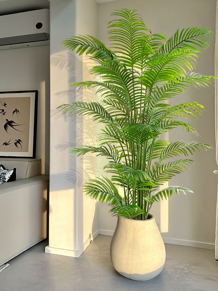 假绿植装饰仿真室内盆栽散尾葵客厅大型轻奢高级感仿生植物假花树