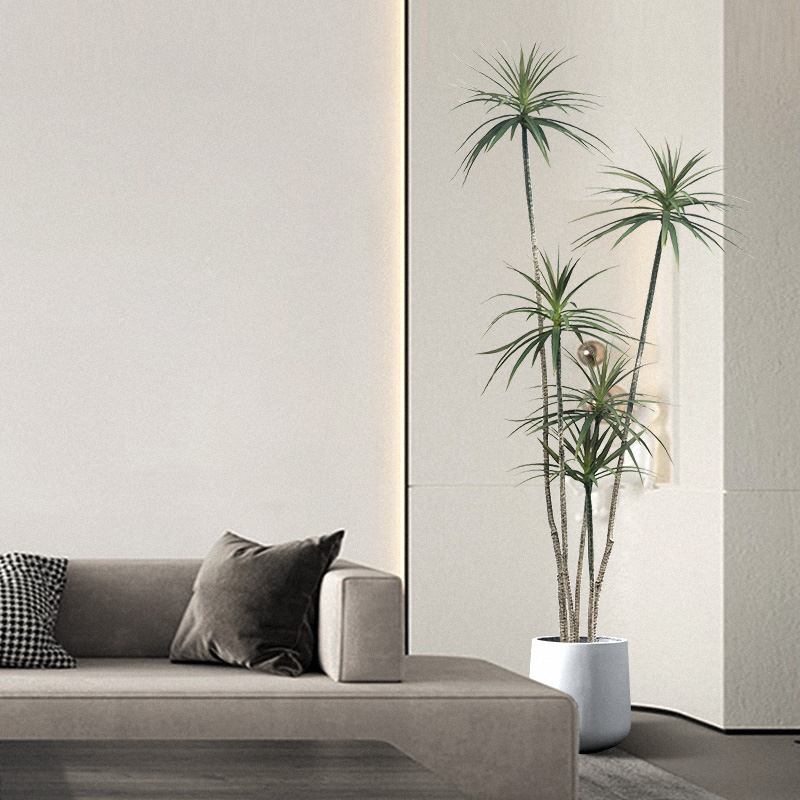 龙血树仿真绿植盆栽大型仿生假绿植装饰树室内客厅千年木仿真植物