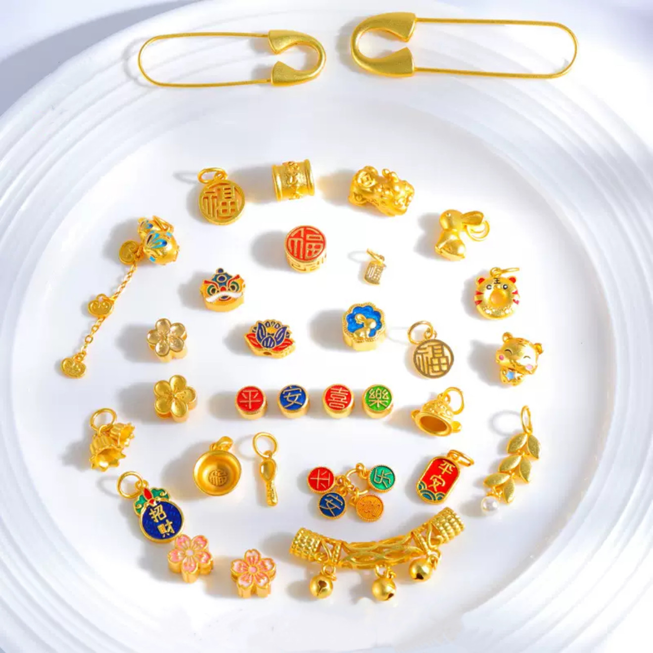 水贝金包银古法沙金别针diy配件宝宝儿童孕妈压惊饰品礼物手工,饰品/流行首饰/时尚饰品新,银饰配件,淘宝优惠券,粉丝福利购,淘宝优惠卷