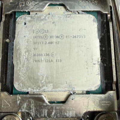 议价-Intel Xeon E5-2673V3 CPU +X99主-可维修