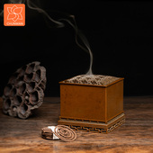 青松堂苏公铜炉名家胡庆宋制铜方印香炉覆古印香炉家用香炉