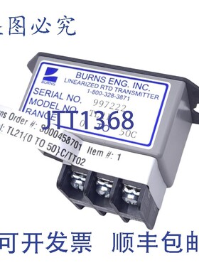 原装供应Burns Engineering TL21{0 TO 50}C/TT02 线性化 RTD 变