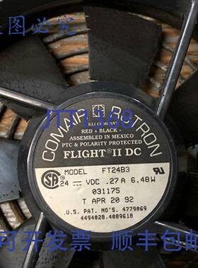 供应COMAIR ROTRON FT24B3 面板风扇 24VDC 27A