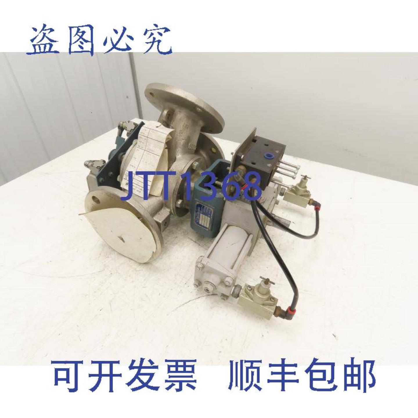 供应Sanko Air Plant GC80AT 双向气动输送分流旋塞阀 3 英寸法兰