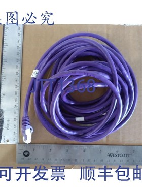 原装供应跳线 20 英尺 CAT6 紫色 6 米 24AWG E132276-A