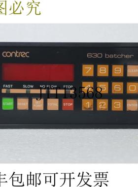 供应CONTREC 630 BATCHER 63010E 序列号036005 二手