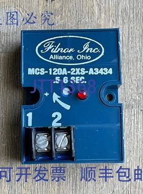供应FILNOR INC MCS-120A-2XS-A3434 开启延时定时器 5-6 秒