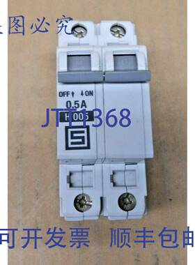 原装供应SCHURTER AS168X-CB2H005 断路器 0.5A 0.5 安培 2 极 48