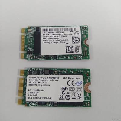 英特尔原装 120G 128G 2242 m.2 sata3元器件