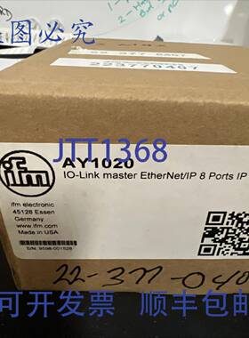 原装 供应IFM AY1020 IP Link 8端口。！
