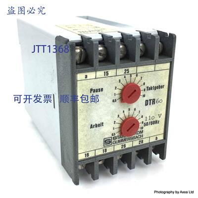 原装 供应控制继电器 DTR60-110VAC Starkstrom Gummersbach 3-60