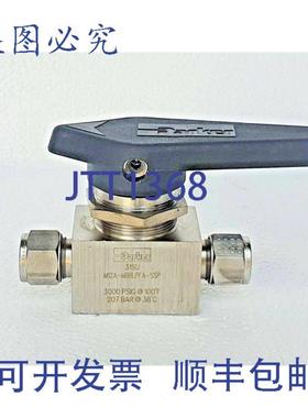 供应5 个 PARKER M12-MB8LPFA-SSP 球阀 34 英寸  3000 PSI