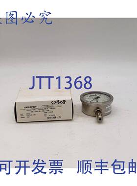 原装 供应Ashcroft 63-1008-SL-02L-100 压力表