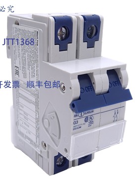 原装供应Altech ABL Sursum 2G3UM 断路器,2 极,3A,480Y/277VA