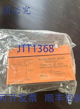 原装 供应IFM EFECTOR AC2041 气动气箱