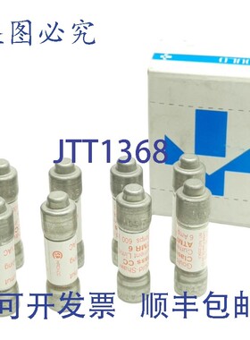 原装供应8 件套 Ferraz Shawmut ATMR6 熔断保险丝,6A,600VAC/D