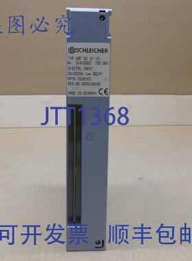 原装供应NIB SCHLEICHER UBE-32-1D D 输出模块数字输入 32XDC24V