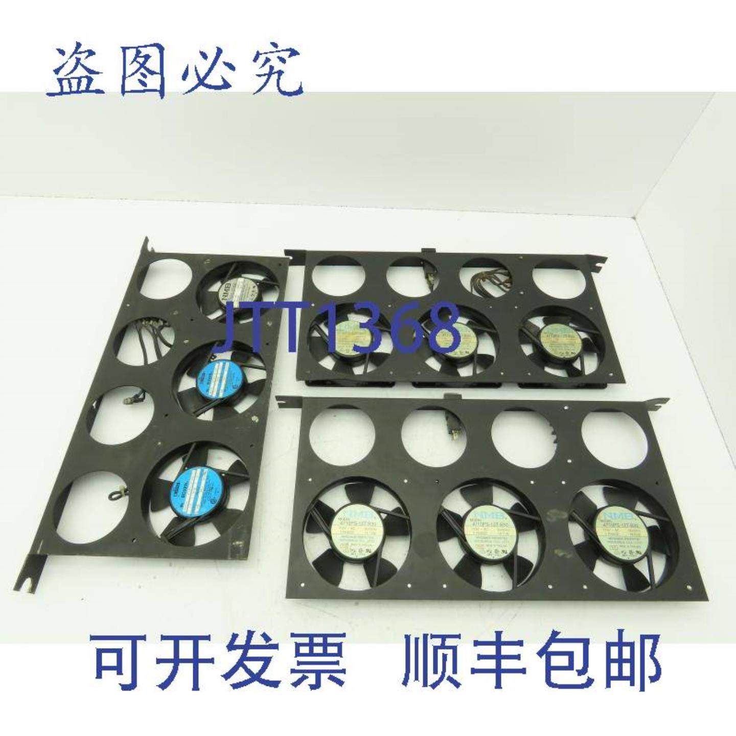 供应NMB4710PS-12T-B30机柜冷却3风扇托盘19英寸115V电3个装