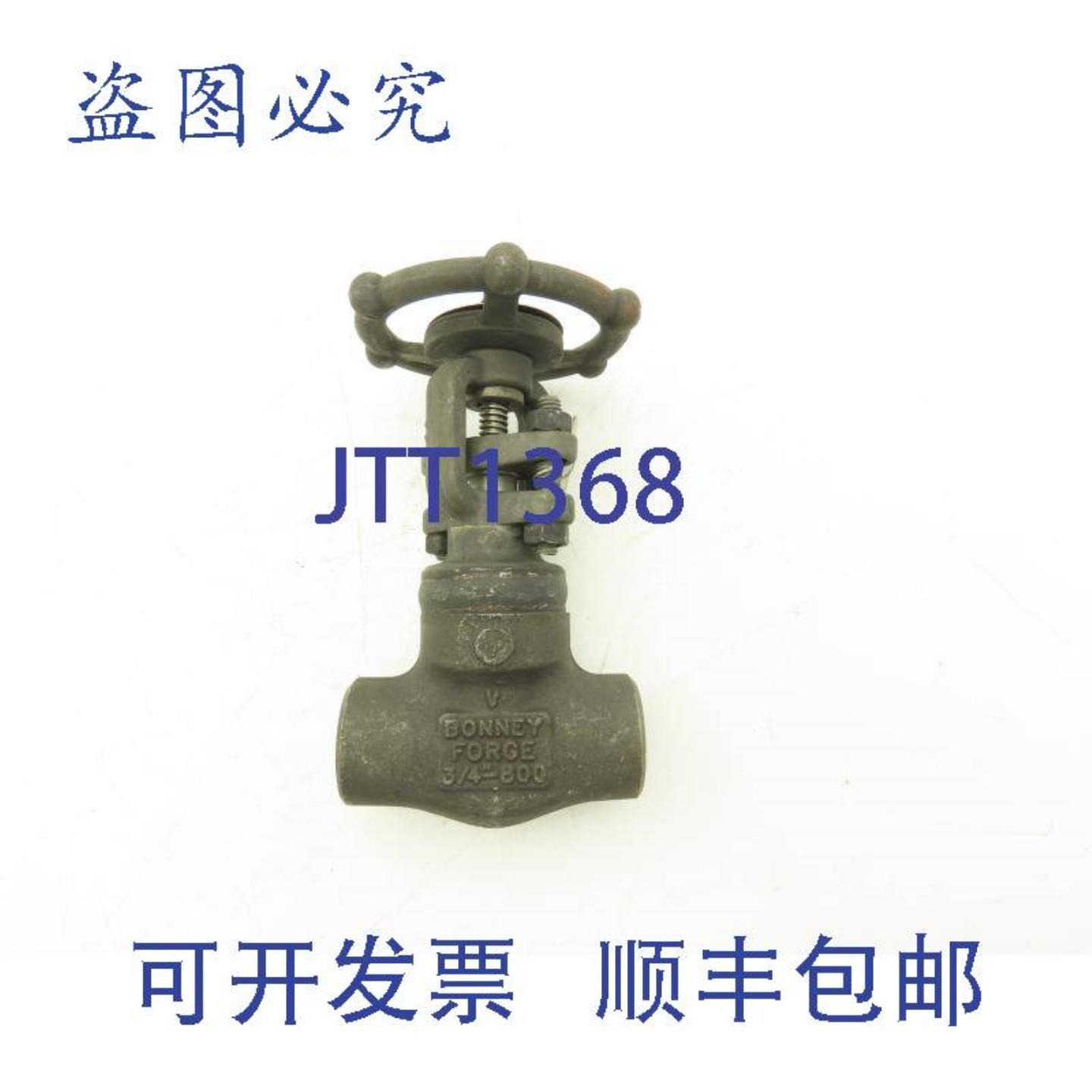 供应Bonney Forge Fig WL 12 闸阀 34 英寸承插焊 800 磅锻钢