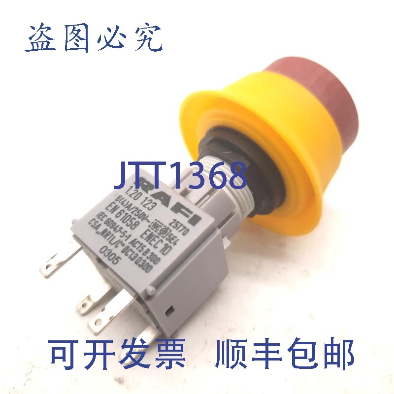 原装供应Rafi 1.30.074.821/0000 E-Stop 25T70 NC 触点 RAFIX 16