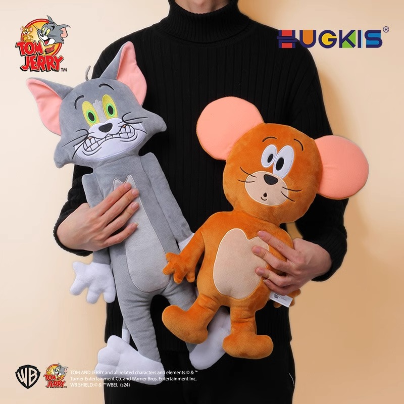 正版猫和老鼠抱枕靠垫搞怪可爱